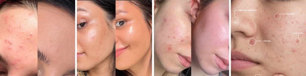 derma co skincare products for acne and glow