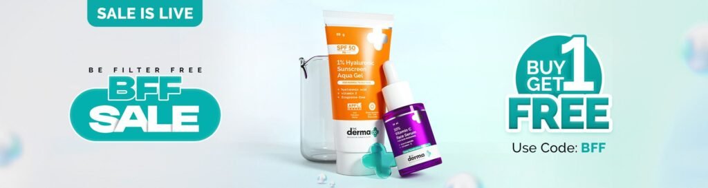 derma-co skincare product for acne and glow